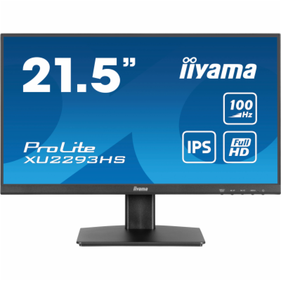 iiyama ProLite/XU2293HS-B6/21,5"/IPS/FHD/100Hz/1ms/Black/3R