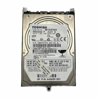 Toshiba MK1237GSX HDD 120GB Disl Toshiba MK1237GSX HDD 12...