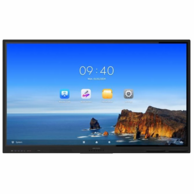 HIKVISION interaktivní dotykový panel 75", 4K, Android 13...