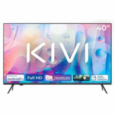 KIVI - 40 , FHD, Android TV 11, Černá,, 1920x1080, 60 Hz,...