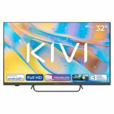 KIVI - 32 , FHD, Android TV 11, Černá, 1920x1080, 60 Hz,r...