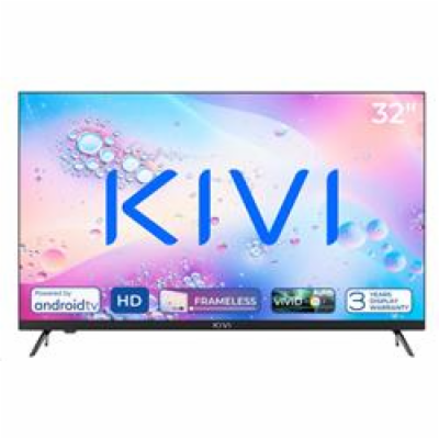 KIVI - 32 , HD, AndroidTV 11, Černá, 1366x768, 60 Hz, rep...