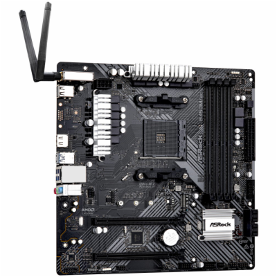 ASRock B450M/AC R2.0 / AMD B450 / AM4 / 4x DDR4 DIMM / M....