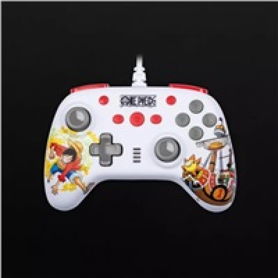 Konix One Piece Nintendo Switch/PC White Controller