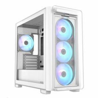 ASUS case A23 PLUS TG ARGB FANS WHT