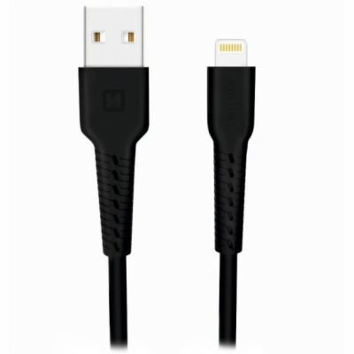 Swissten datový kabel usb / lightning 1,0 m černý