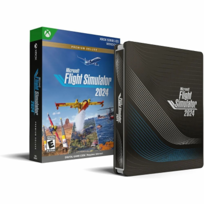 XSX - Fligh Simulator 2024 - Premium Deluxe Edition Steel...