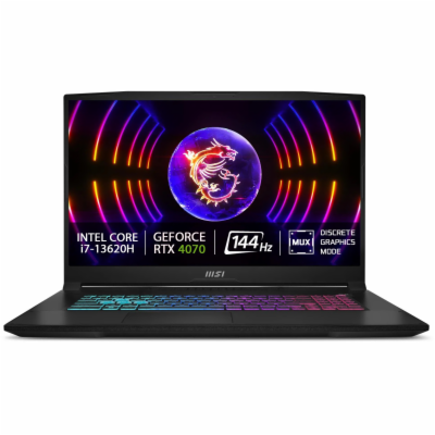 MSI Katana/17 B13VEK-1464XCZ/i5-13420H/17,3"/FHD/16GB/1TB...