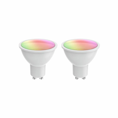 Smart LED žárovka GU10 5,5W RGB CCT WOOX R9076/2pack WiFi...