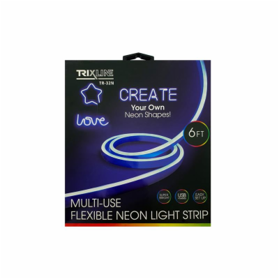 LED pásek USB TRIXLINE TR-32N 1,8m modrý neonový