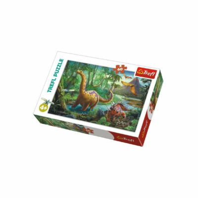 Puzzle TREFL Dinosauři 60 dílků