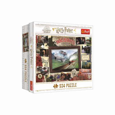 Puzzle TREFL Harry Potter - Bradavický expres 934 dílků