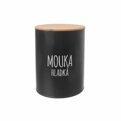 Dóza ORION Black Hladká Mouka 13cm