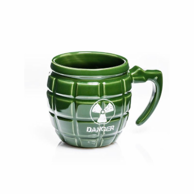 Hrnek GADGET MASTER Grenade Mug Danger Green