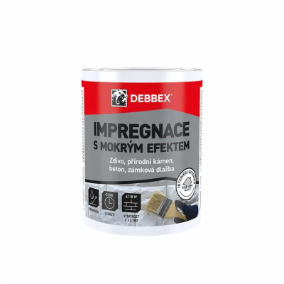 Impregnace s mokrým efektem DEBBEX 1l