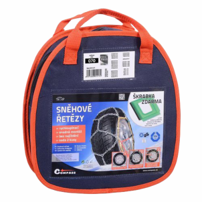 Řetězy sněhové COMPASS X70 NYLON BAG