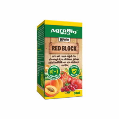 Přípravek pro odolnost rostlin AGROBIO Inporo Red Block 50ml