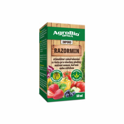 Stimulátor zakořeňování AGROBIO Inporo Razormin 50ml