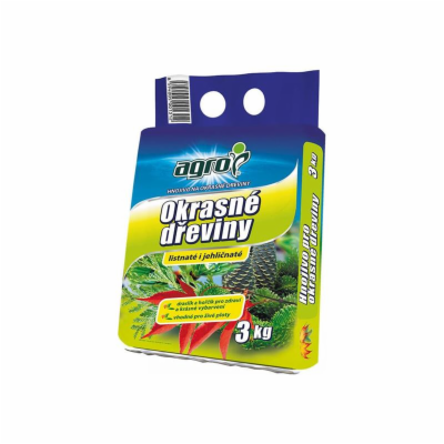 Hnojivo pro okrasné dřeviny AGRO 3kg