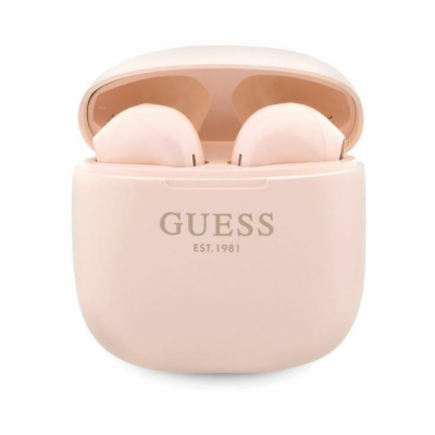 Guess True Wireless Stereo Earphones, růžová Guess True W...