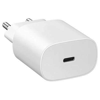 COLORWAY USB nabíječka/ 1x USB-C/ 25W/ Bílá