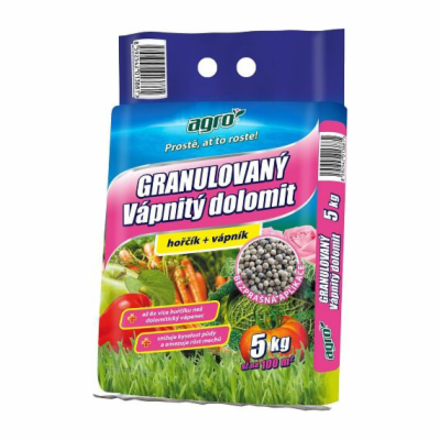 Vápnitý dolomit AGRO 5kg granulovaný