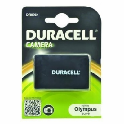 DURACELL Baterie - DR9964 pro Olympus BLS-5, šedá, 1000 m...