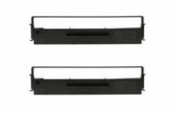 EPSON Black Ribbon Cartridge/ C13S015613/ LQ-300/+/+II/570/+/580/8xx,/ Dualpack