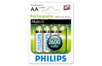 PHILIPS R6B4B260/10 AA Nabíjecí baterie (4ks)