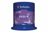 VERBATIM DVD+R AZO 4,7GB, 16x, spindle 100 ks