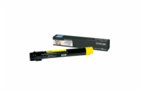 Lexmark X950, X952, X954 Yellow Extra High Yield Toner Cartridge (22K)