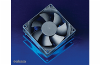 přídavný ventilátor Akasa 80x80x25 black OEM M