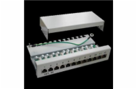 Patch panel Box 12-port Cat5E STP na zed´