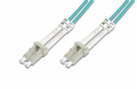 DIGITUS Fiber Optic Patch Cord, LC to LC, Multimode OM4 - 50/125 µ, Duplex Length 7m