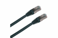 Patch cord FTP cat5e 1M černý