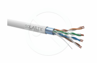 Kabel licna Solarix CAT5E FTP PVC šedý 305m/box SXKL-5E-FTP-PVC