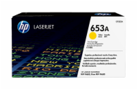 HP 653A Yellow LJ Toner Cart, CF322A (16,500 pages)