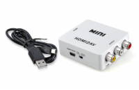 PremiumCord převodník HDMI na kompozitní signál a stereo zvuk, khcon-16 PREMIUMCORD převodník HDMI na kompozitní signál a stereo zvuk