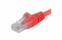 PremiumCord Patch kabel UTP RJ45-RJ45 CAT6 7m červená