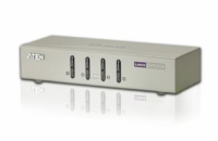 Aten 4-port KVM USB, audio 2.1, včetně kabelů