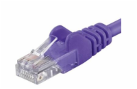 PREMIUMCORD Patch kabel UTP RJ45-RJ45 CAT5e 3m fialová