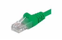PREMIUMCORD Patch kabel UTP RJ45-RJ45 CAT5e 1.5m zelená