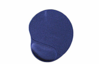 GEMBIRD Gel mouse pad with wrist support, blue MP-GEL-B GEMBIRD Podložka pod myš ERGO gelová MAXI, modrá