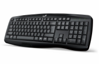 GENIUS KB-118 klávesnice/ Drátová/ PS2/ černá/ CZ+SK layout