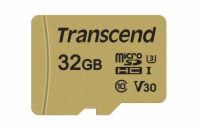 TRANSCEND 32GB microSDHC I Class 10 U3 V30 MLC with Adapter