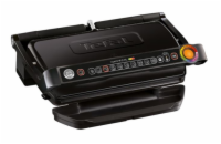 Tefal GC722834 Optigrill+ XL, gril, kontaktní, 2000 W, 9 programů grilování, tác na šťávu, automatický senzor, černý