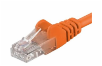 PremiumCord Patch kabel UTP RJ45-RJ45 CAT6 1m oranžová