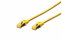 Digitus CAT 6A S-FTP patch cable, Cu, LSZH AWG 26/7, length 2 m, color yellow