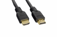 Akyga Kabel HDMI 1.4 (M), Full HD/4K 10.2Gbps, černý 50cm