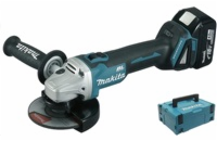 Makita DGA506RTJ Aku úhlová bruska 125mm Li-ion LXT 18V/5,0Ah,Makpac